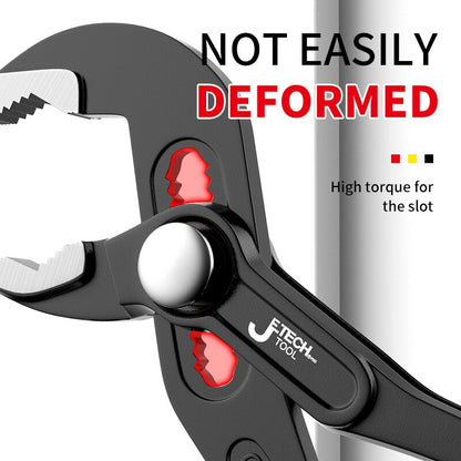 Water Pump Pliers Quick Release Plumbing Pliers Pipe Wrench Adjustable Water Pipe Clamp Pliers Hous 2