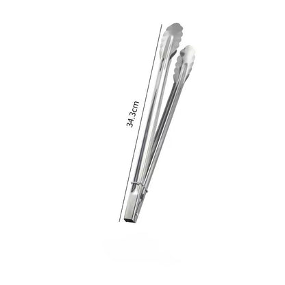 Stainless Steel Kitchen Food Tongs  Cooking BBQ  Buffet Utensil 5