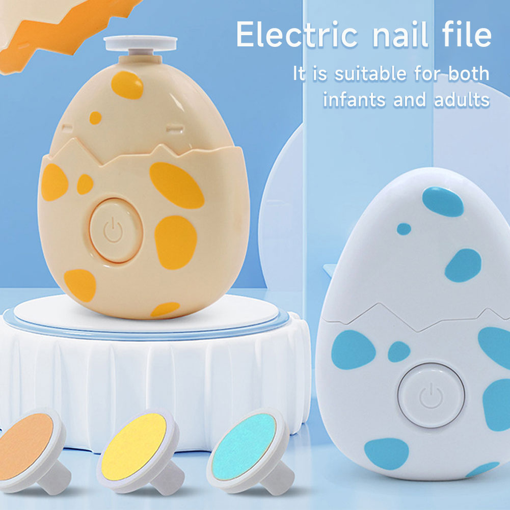 Clipper In One Care Kit Kid Nail Polisher  Adult File Baby Cartoon Electric Nail 0