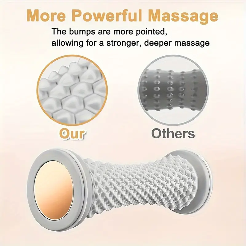 Durable Plastic Manual Foot Massager Rollers, Deep Tissue Relief, Targeted Arch Pain, Muscle Relaxation Care Tool