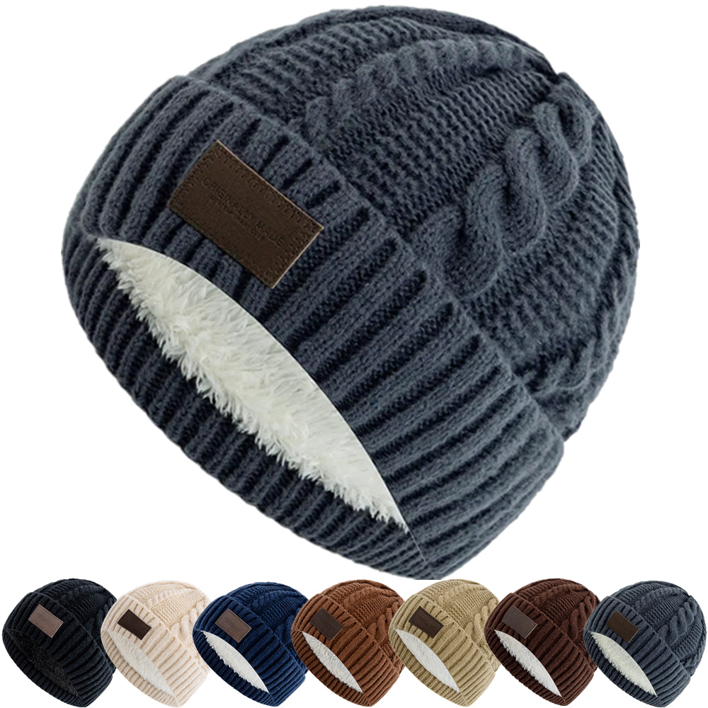 Outdoor Knit Cap New Couple Beanie Fashion Winter Hats Keep Warm Dandy Hats For Men Women 12