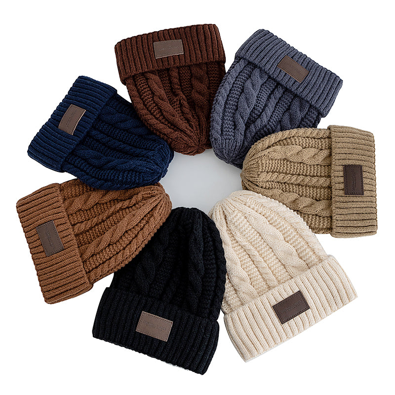 Outdoor Knit Cap New Couple Beanie Fashion Winter Hats Keep Warm Dandy Hats For Men Women 4
