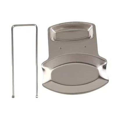 Stainless Steel Pot Lid  Spoon Holder Stand  Kitchen Organizer Rack 2