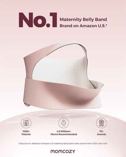 Pregnancy Belly Band Ultimate Maternity Support Invisible Pregnancy Belt Sciatica Relief Ergonomic  1