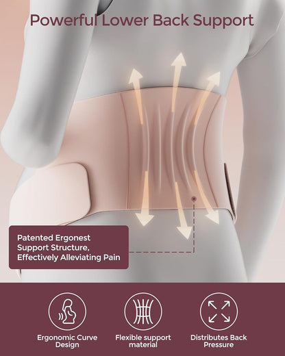 Pregnancy Belly Band Ultimate Maternity Support Invisible Pregnancy Belt Sciatica Relief Ergonomic  3