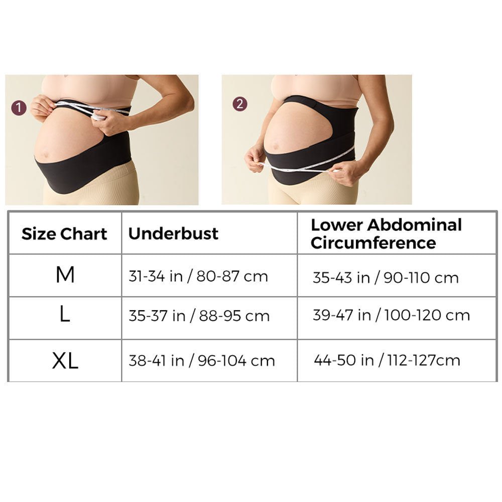 Pregnancy Belly Band Ultimate Maternity Support Invisible Pregnancy Belt Sciatica Relief Ergonomic  7