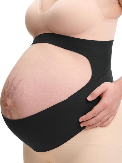 Pregnancy Belly Band Ultimate Maternity Support Invisible Pregnancy Belt Sciatica Relief Ergonomic  6