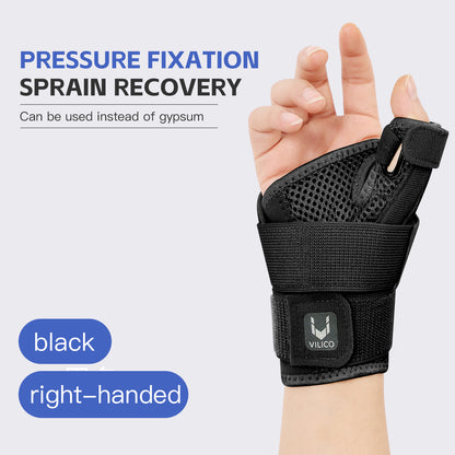 Breathable Thumb Protector Guard Fits Flexible Splint Wrist Thumb Support Brace For Tendonitis Arth 5