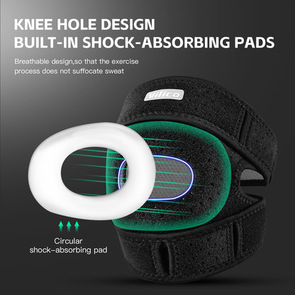 Professional Grade Equipment Knee Protectors, Essential Knee Protection Meniscus Professional Support for Sports