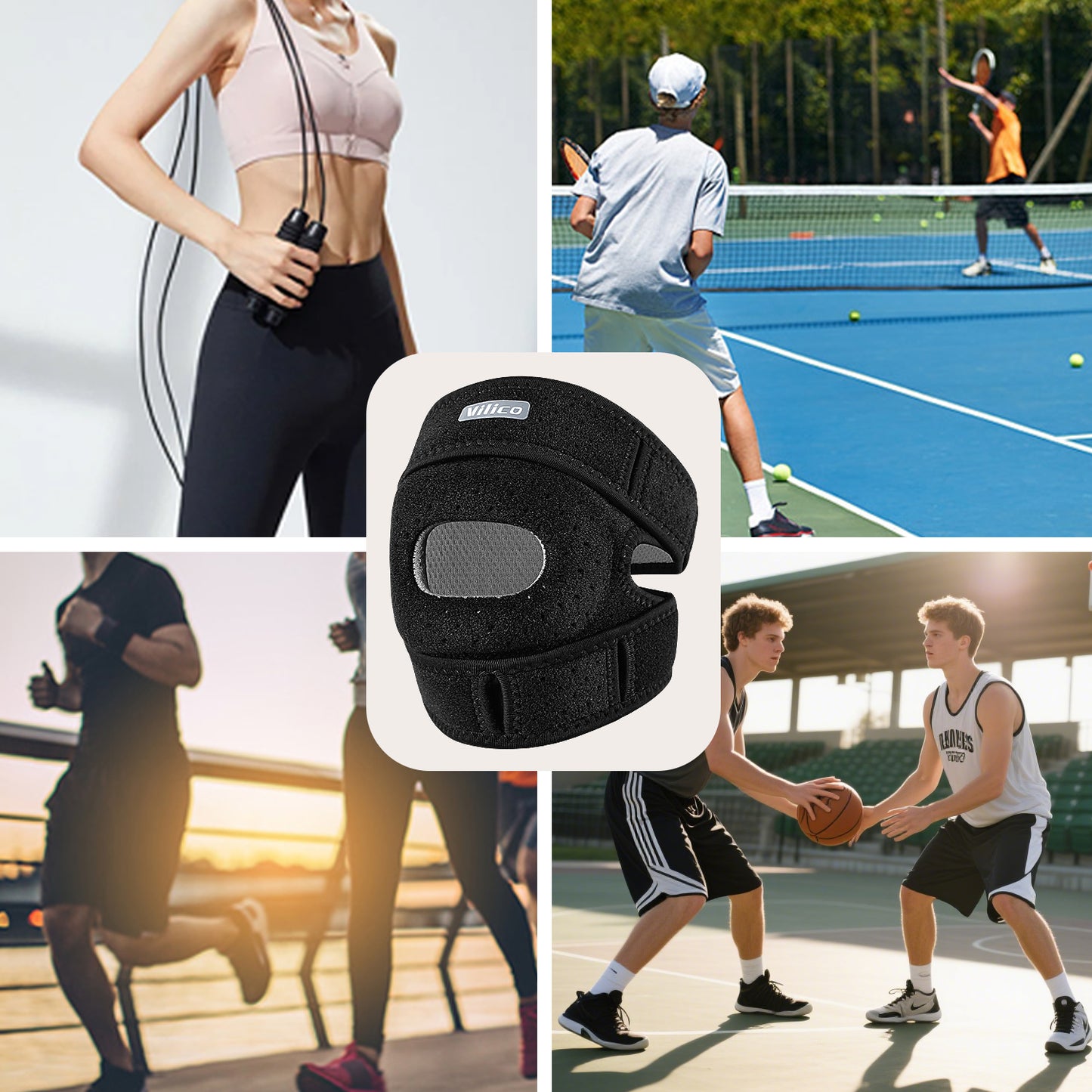 Professional Grade Equipment Knee Protectors, Essential Knee Protection Meniscus Professional Support for Sports