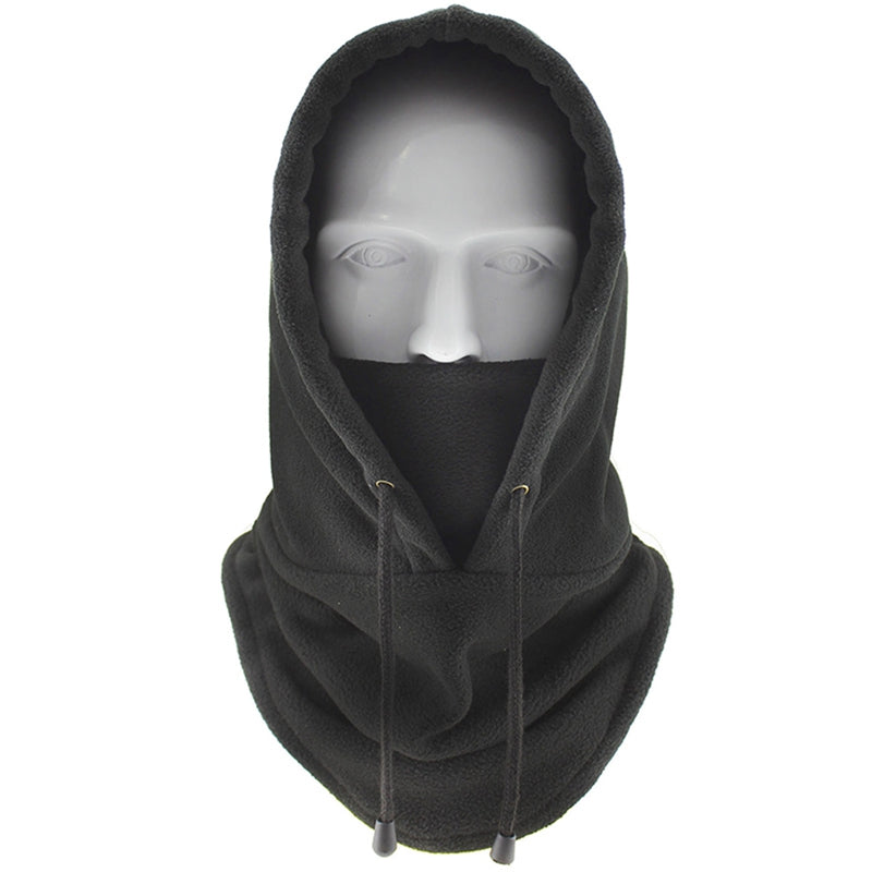 Winter Thermal Neck Warmer Outdoor Fleece Balaclava Scarf Skiing Face Mask Snood Hood Hat Windproof 6