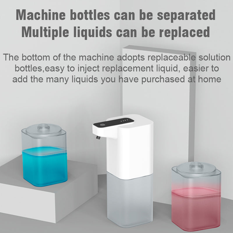 Touchless Automatic Liquid Soap Dispenser USB Charging Smart Foam Machine Hand Free Soap Hand Senso 1