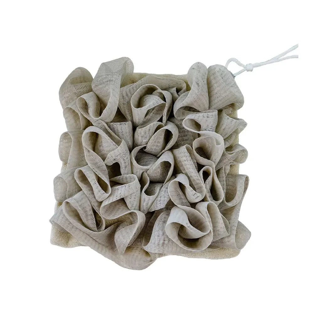 Soft Exfoliating Mesh Bath Ball Towel Loofah With Drawstring Bathing Tool Shower Sponge Skin Care 7