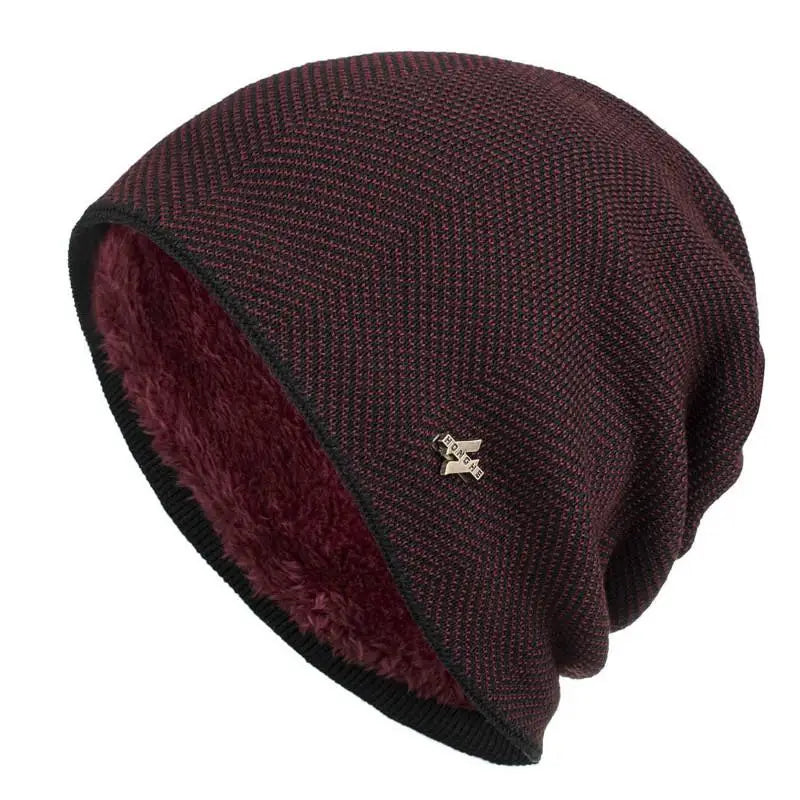 Fashion Men and Women Beanie Hats, Hot Sale Unisex Warm Winter Hat, Outdoor Sports Ski Thick Knitted Hat, Simple Style