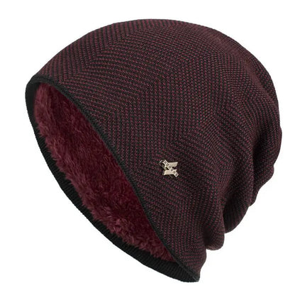 Fashion Men and Women Beanie Hats, Hot Sale Unisex Warm Winter Hat, Outdoor Sports Ski Thick Knitted Hat, Simple Style