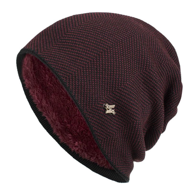 Fashion Men And Women Beanie Hats Hot Sale Unisex Warm Winter Hat Outdoor Sports Ski Thick Knitted  5