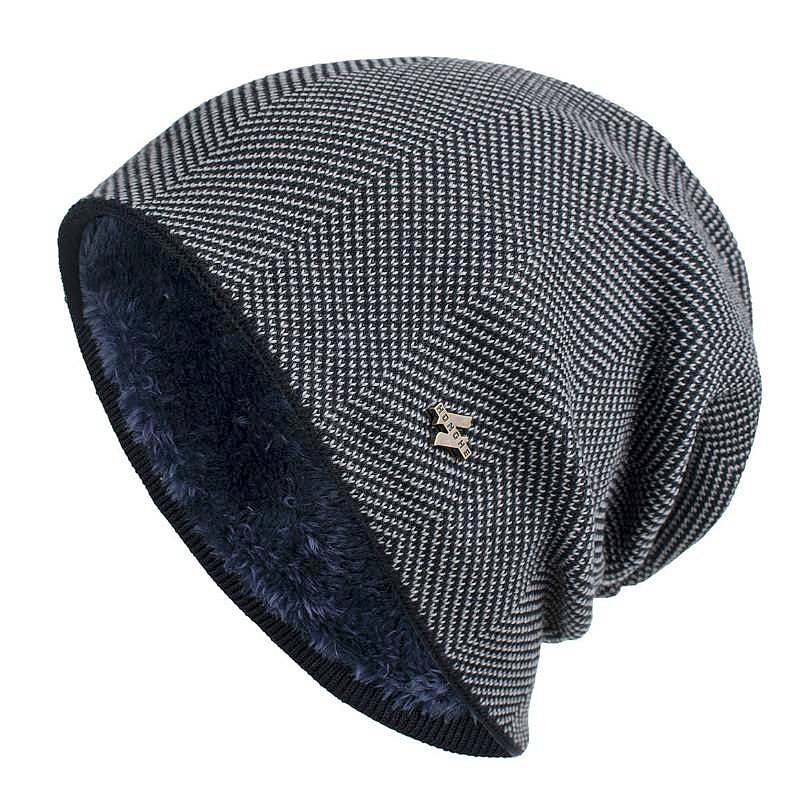 Fashion Men And Women Beanie Hats Hot Sale Unisex Warm Winter Hat Outdoor Sports Ski Thick Knitted  9