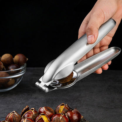 Chestnut Clip Stainless Steel Chestnut Opener Household Multifunctional Peeling Tool Walnut Clip 1