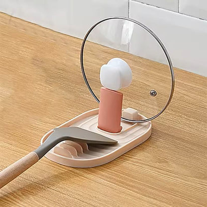 Foldable NordicStyle Pot Lid  Utensil Storage Rack 1