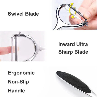 Shop A Versatile Stainless Steel Vegetable Peeler Perfect For Peeling Potatoes Carrots And Fruits 2