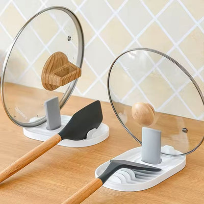 Foldable NordicStyle Pot Lid  Utensil Storage Rack 11