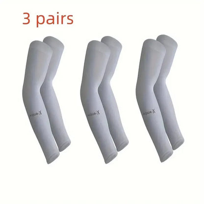 Breath Able UV Protection Sleeves For Sports Outdoor Driving Gear 7