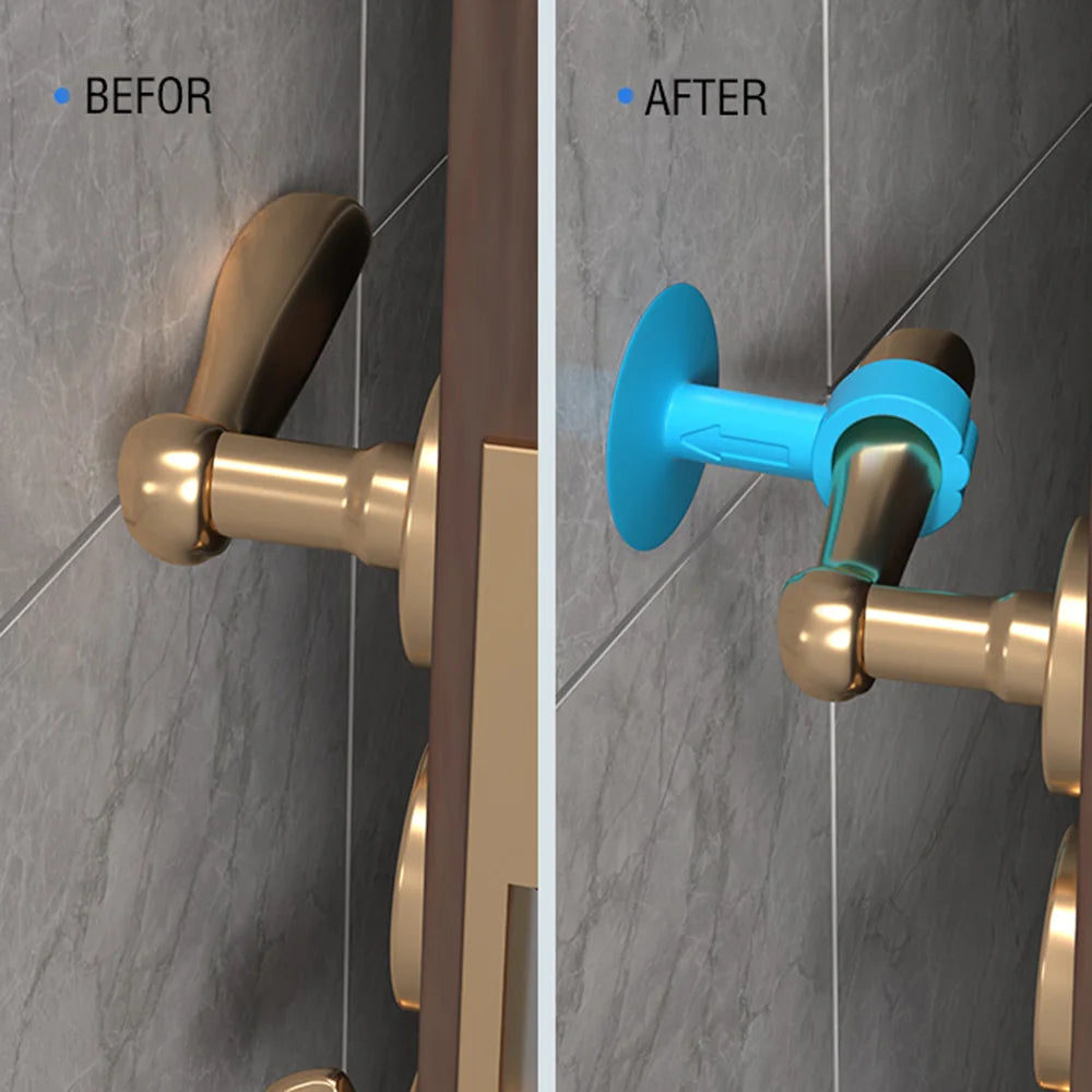 AntiCollision Wall Protector UltraQuiet Silicone Door Stopper For Bathroom Bedroom No Punching Stro 1