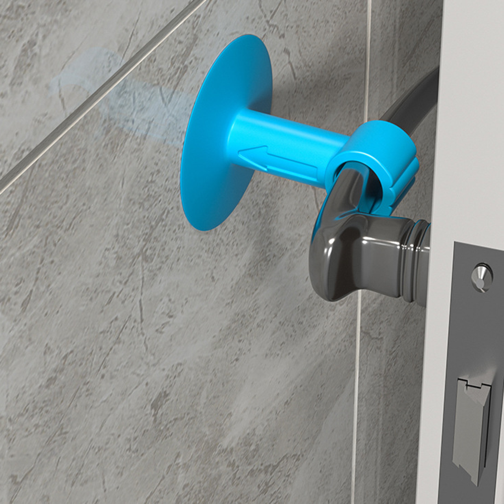 AntiCollision Wall Protector UltraQuiet Silicone Door Stopper For Bathroom Bedroom No Punching Stro 2