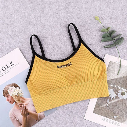 Sports Bra For Women Gym Sexy Crop Top Bra Women Cotton Underwear 1