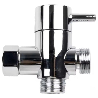 3Way Shower Diverter Valve G12  Universal TripleFunction Switch Adapter For Handheld  Fixed Shower
