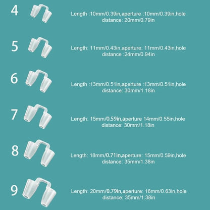 Premium Silicone Nostril Support  Correction Clip  PostRhinoplasty Recovery Aid 6