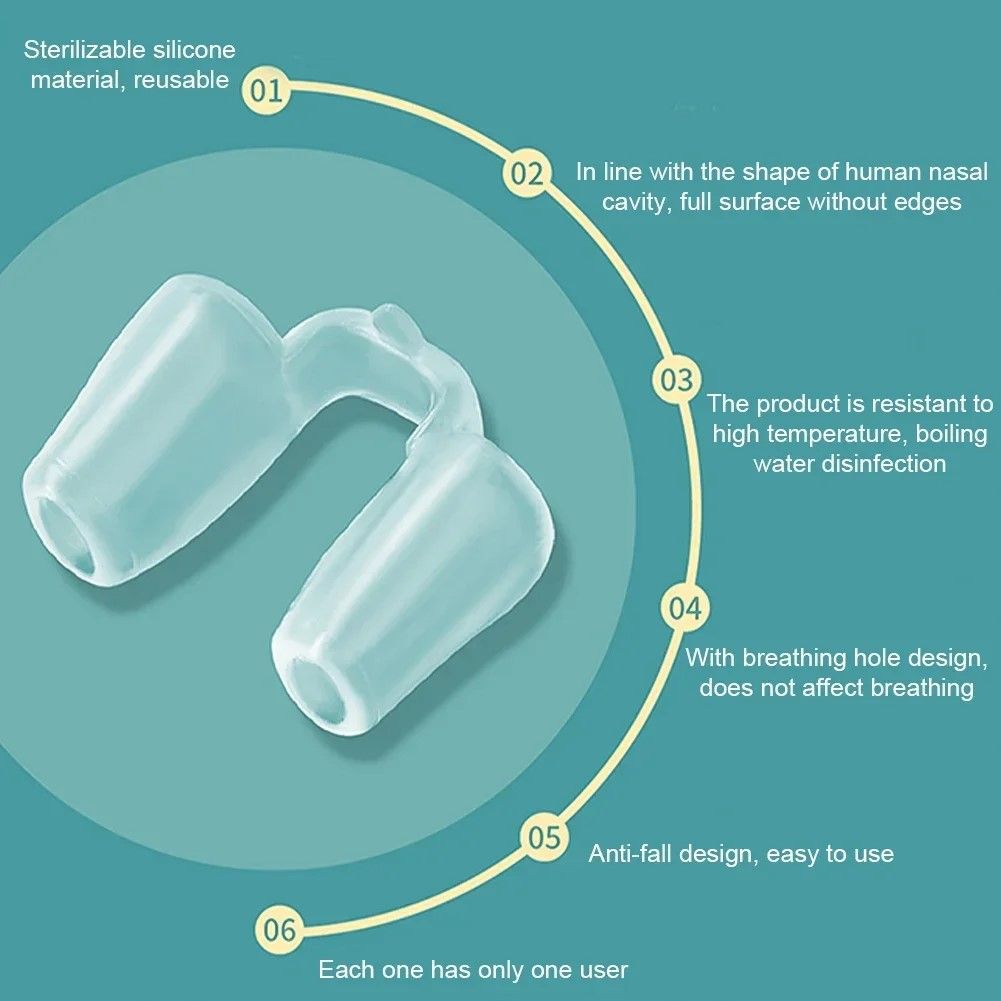Premium Silicone Nostril Support  Correction Clip  PostRhinoplasty Recovery Aid 5