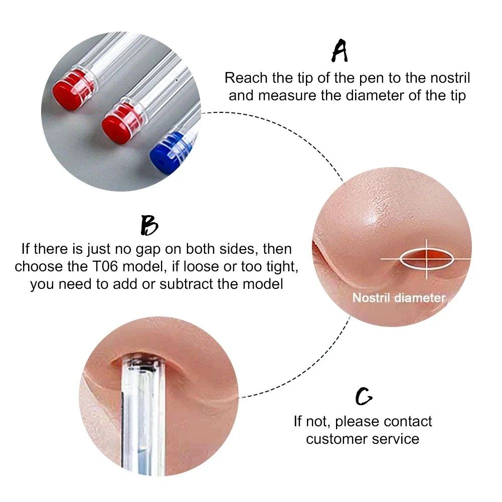 Premium Silicone Nostril Support  Correction Clip  PostRhinoplasty Recovery Aid 4