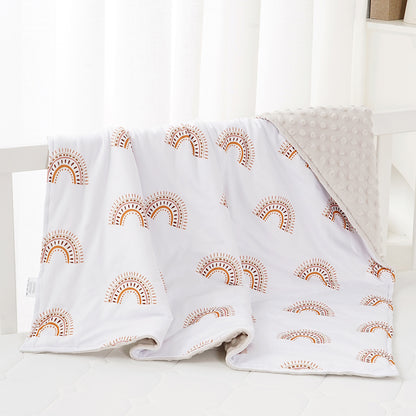 Soft Winter Baby Swaddle Blanket 3 Layers For Newborns 7