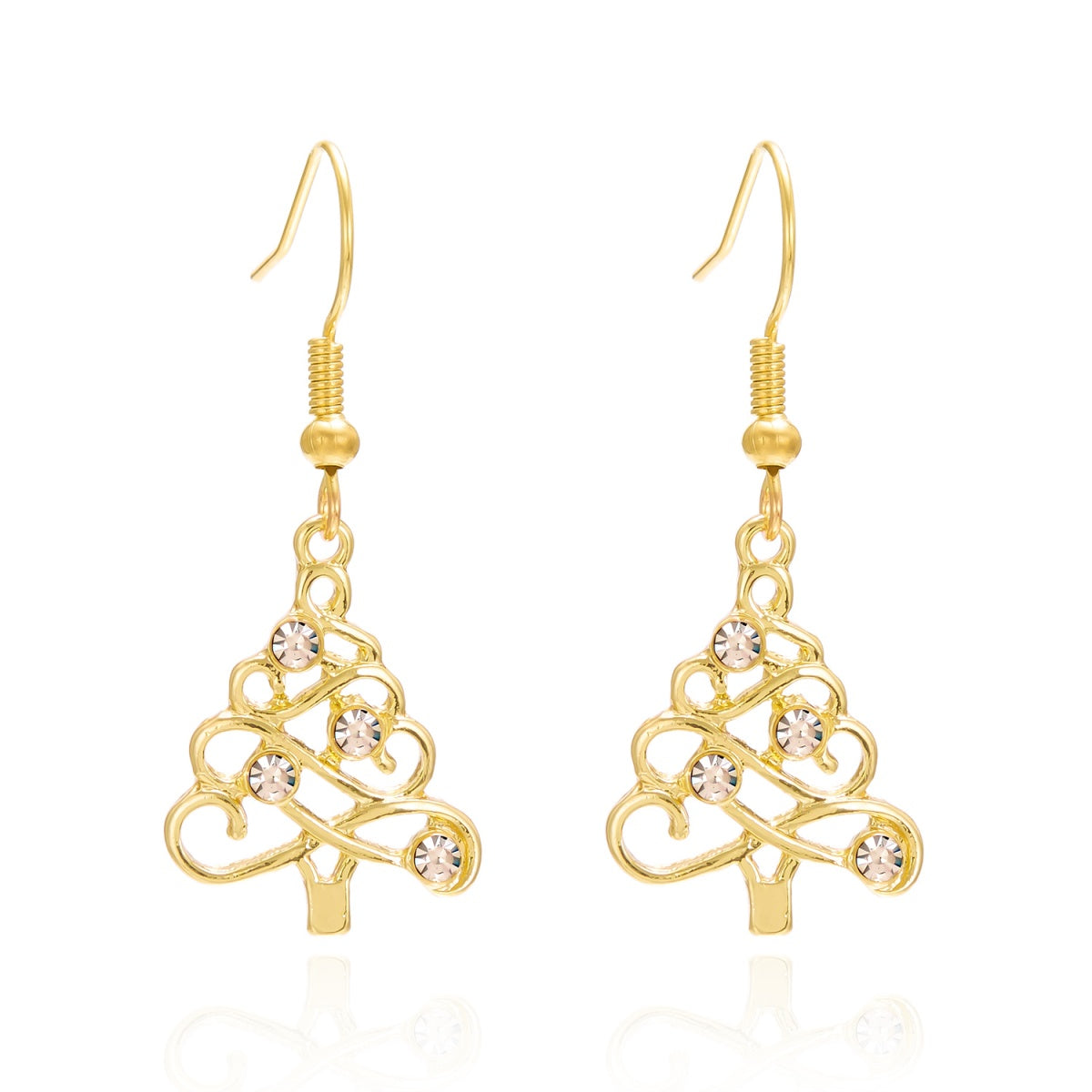 Classic Trendy Xmas Tree Drop Earrings for Holiday Jewelry Lovers Earring For Women Men Holiday Jewelry