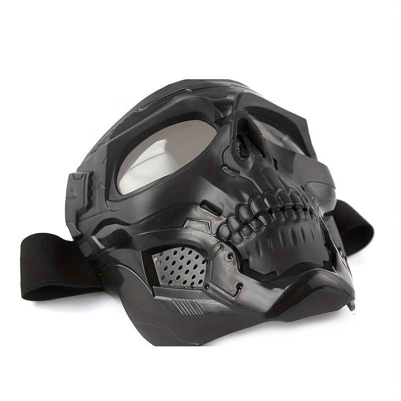 Motorcycle Skull Mask Wind Goggles Outdoor Sports Riding Glasses