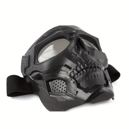 Motorcycle Skull Mask Wind Goggles Outdoor Sports Riding Glasses