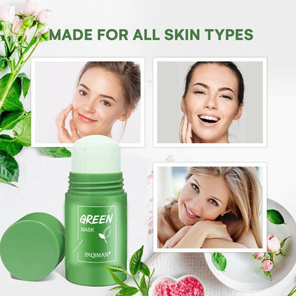 Green Tea Mask for Acne, Pore Shrinking, Moisturising Face Cleanser