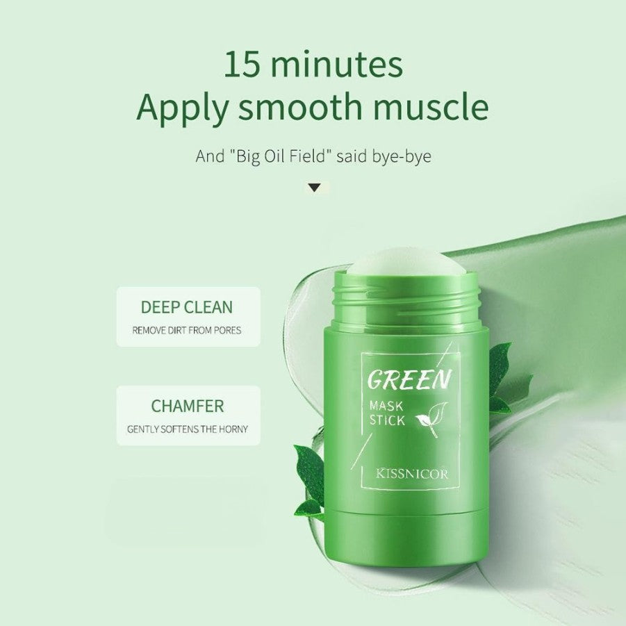 Green Tea Mask for Acne, Pore Shrinking, Moisturising Face Cleanser