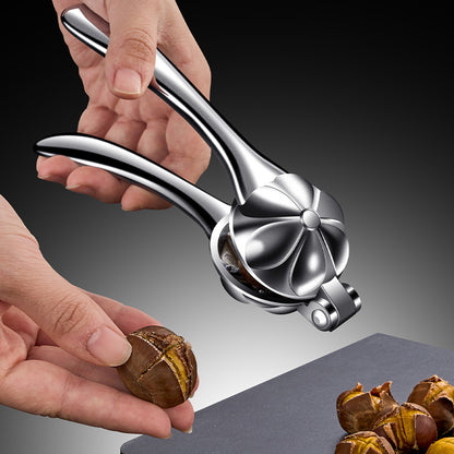 Stainless Steel Chestnut Clip, Nut Cracker Sheller, Kitchen Tool Walnut Pliers Cutter Walnut Pliers Cutter Kitchen Tool