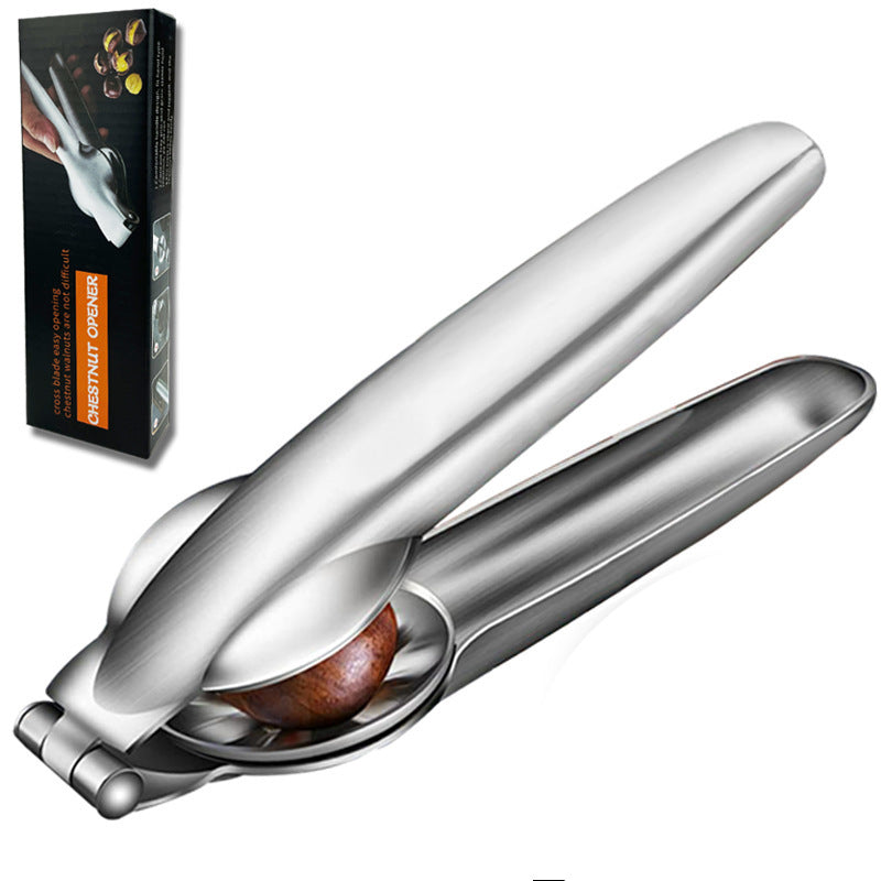 Stainless Steel Chestnut Clip, Nut Cracker Sheller, Kitchen Tool Walnut Pliers Cutter Walnut Pliers Cutter Kitchen Tool