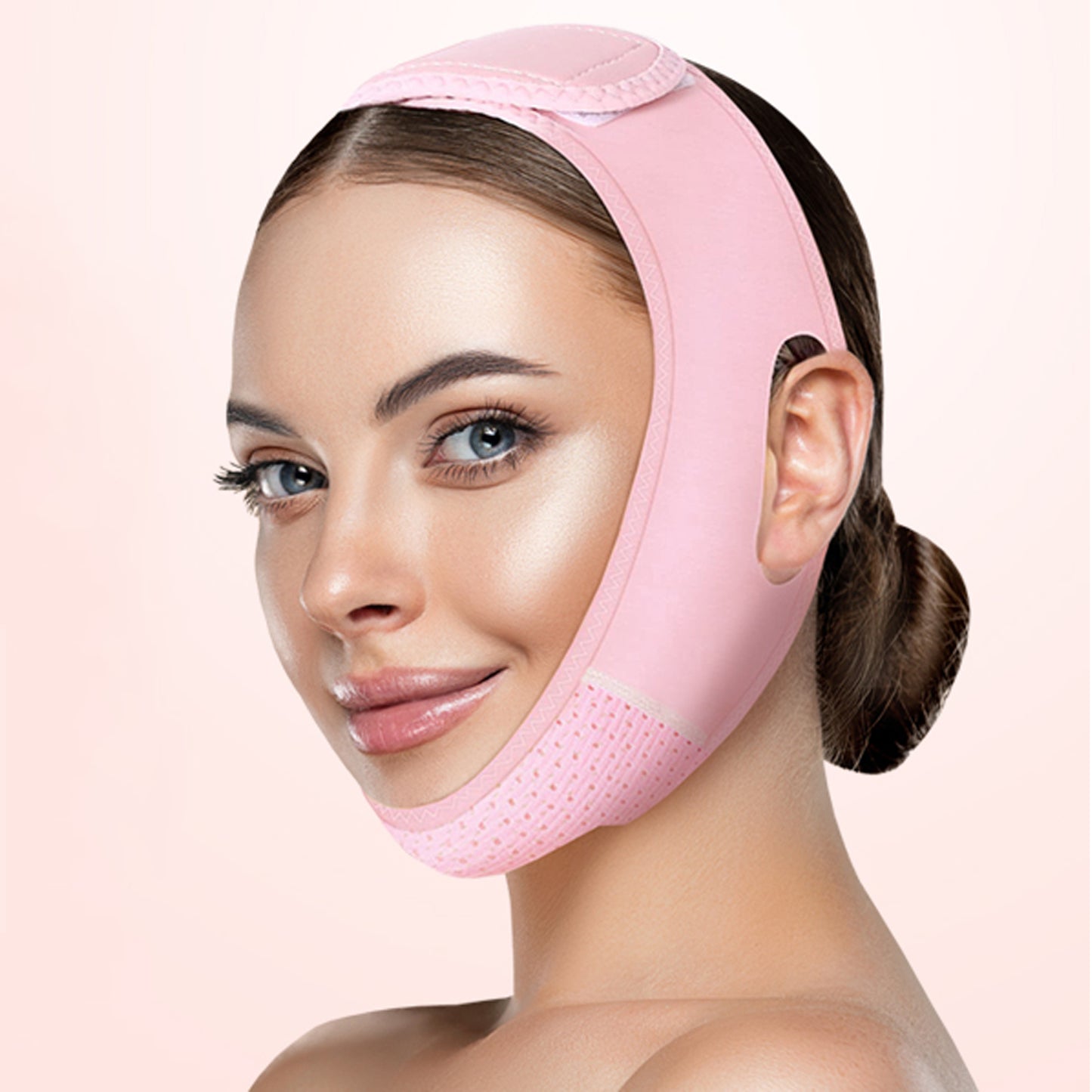 Reusable Face Strap, V Line Mask for Face Slimming, Double Chin Reducer, Chin Strap, V Shaped Belt Lift