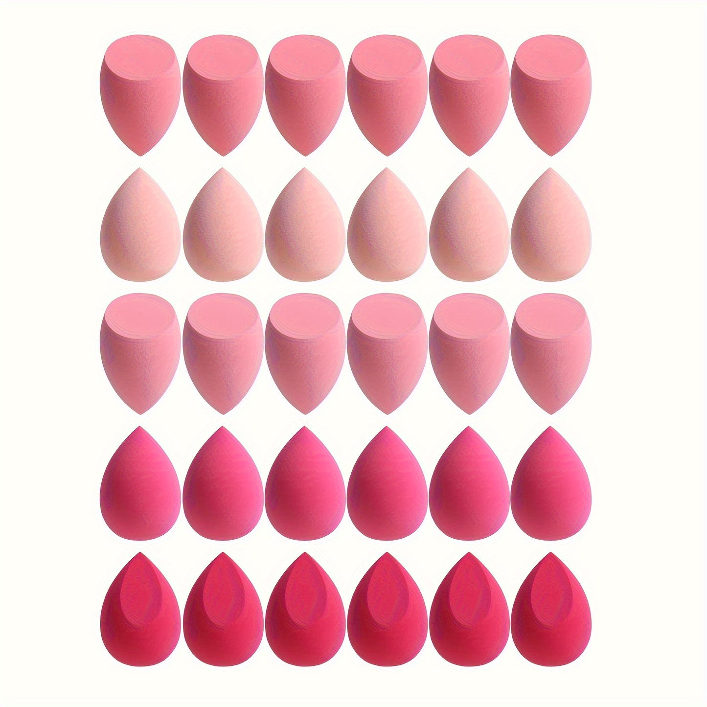 Makeup Sponge Set DualUse Powder Puff For Liquid BB Cream  Powder Application 3