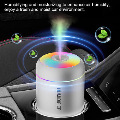 Mini USB Air Humidifier Aroma Diffuser Essential Oil Purifier Mist Maker Colourful Lights 3
