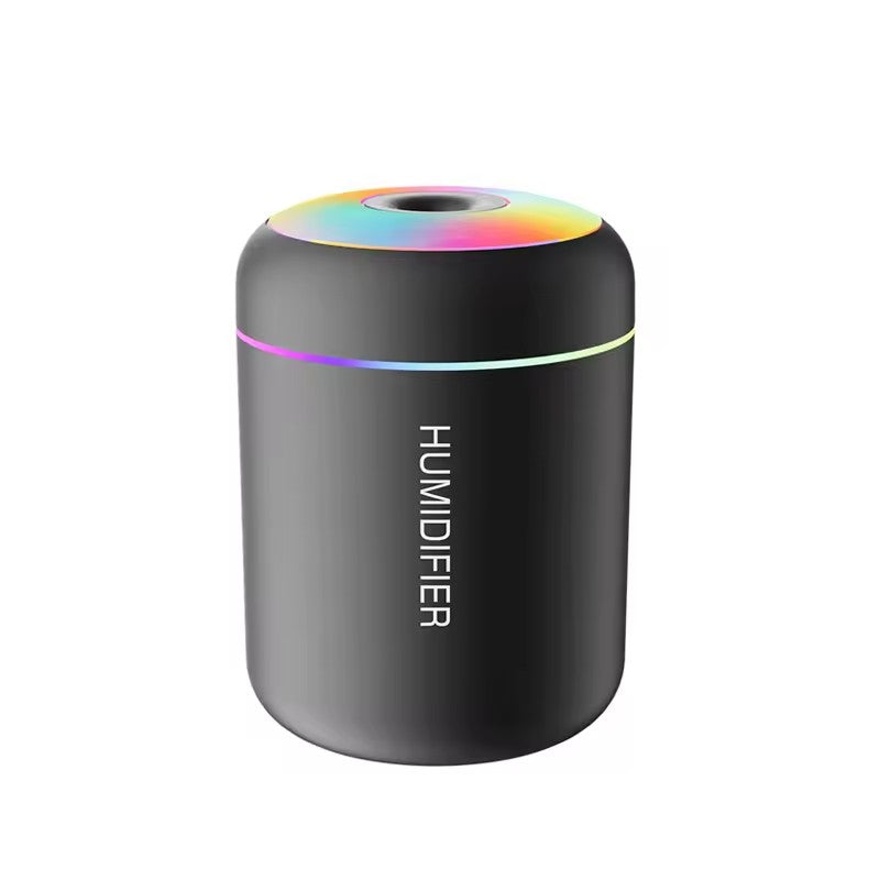 Mini USB Air Humidifier Aroma Diffuser Essential Oil Purifier Mist Maker Colourful Lights 6