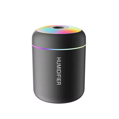 Mini USB Air Humidifier Aroma Diffuser Essential Oil Purifier Mist Maker Colourful Lights 6