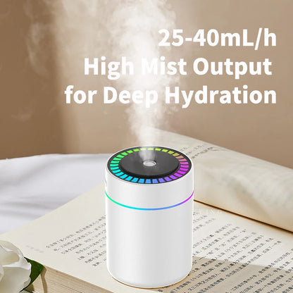 180ML Mini Air Humidifier USB Electric Aroma Diffuser Essential Oil Purifier Aromatherapy Mist Make 6