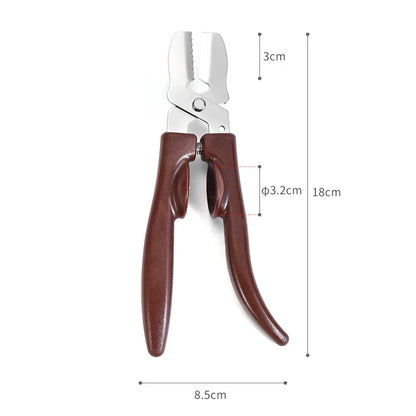 Stainless Steel Chestnut Peanut Opener Walnut Clip Multifunctional Sheller Cutter Gadgets 5