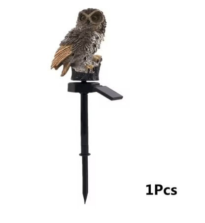 Solar Owl Garden Light Outdoor Decoration 4