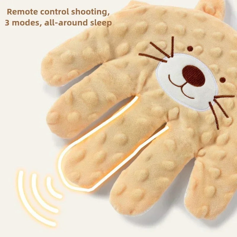 Baby Soothing Palm Pillow With Remote Control Calming Sleep Aid 3